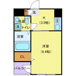 大泉学園駅 徒歩4分 2階の物件間取画像